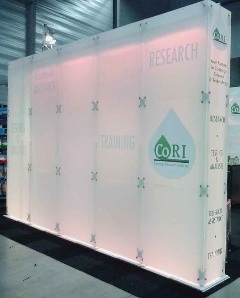 pareti divisorie per stand e fiere