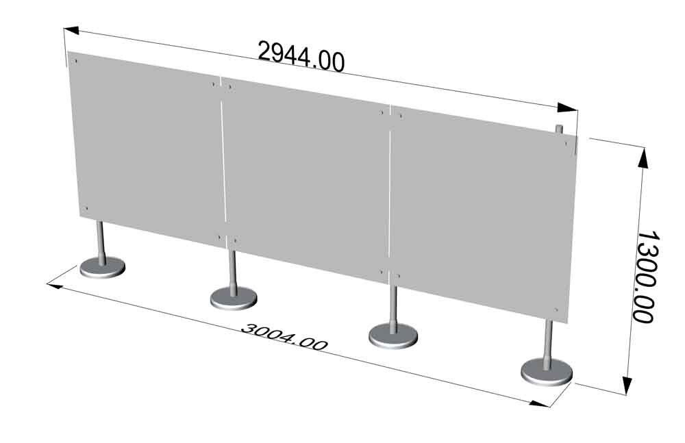 pannelli divisori per zona ufficio