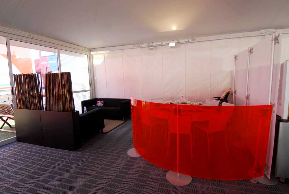 pannelli divisori per tavoli mense