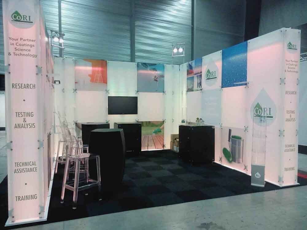 pareti divisorie per stand e fiere
