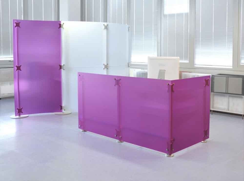 pannello divisorio per scrivania ufficio