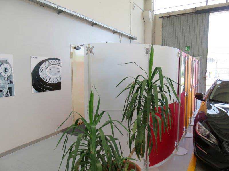 pareti divisorie per laboratori