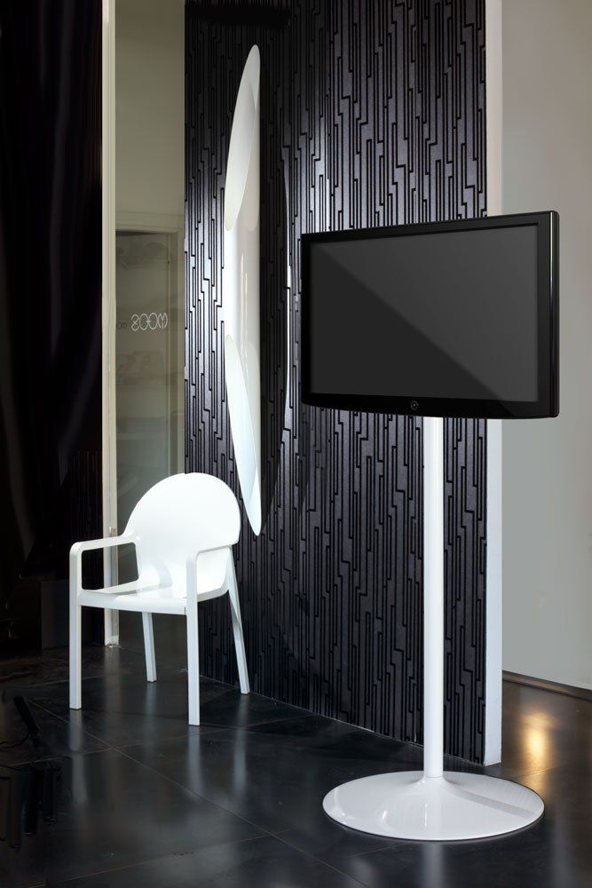 supporto per monitor allestimento esposizione