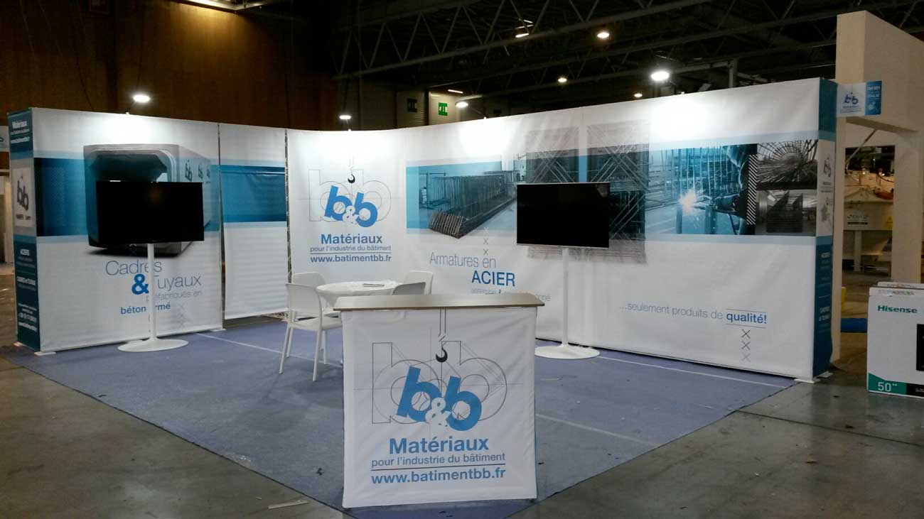 pareti divisorie stand