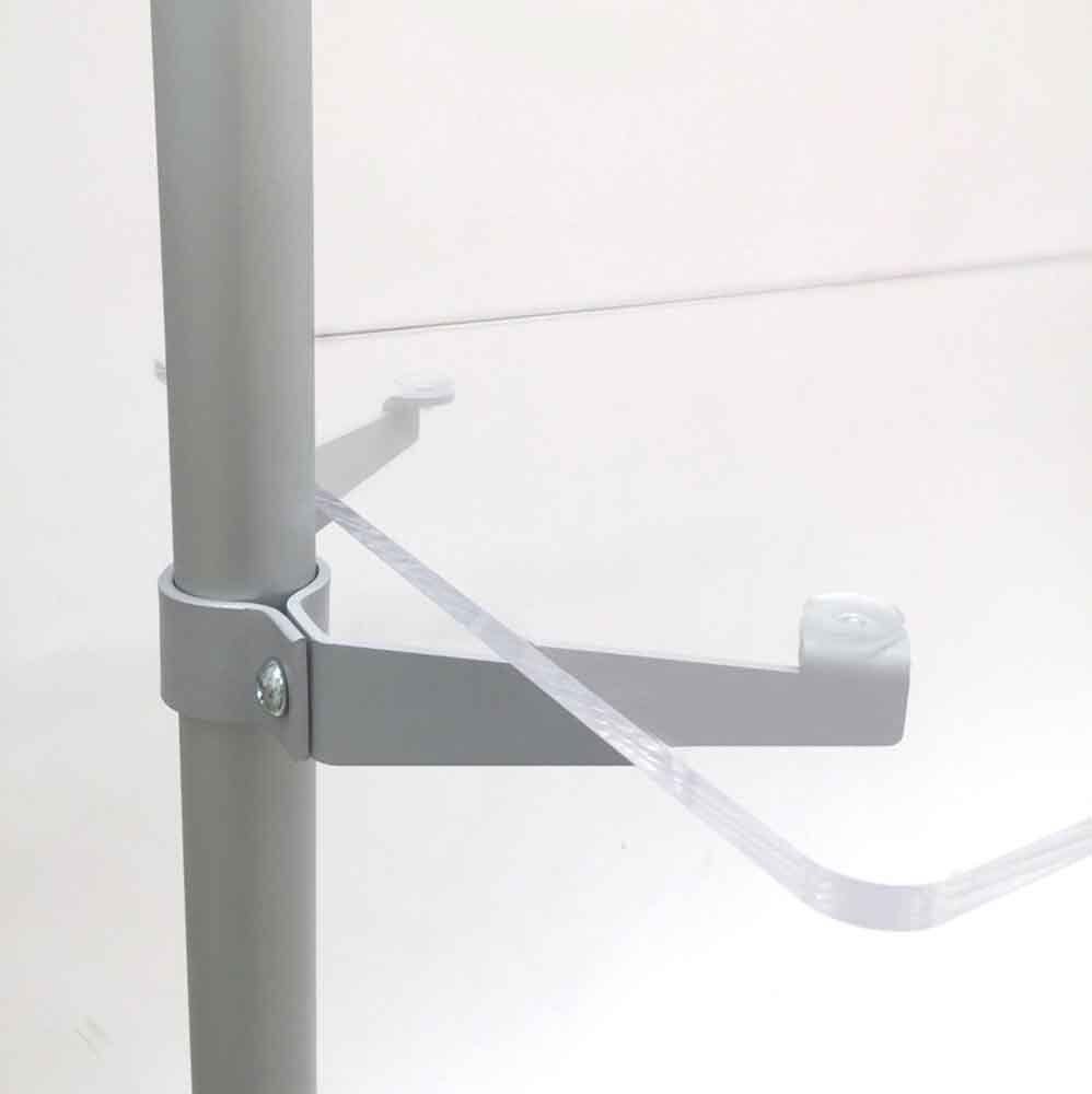 pareti componibili accessori ripiano in plexiglas