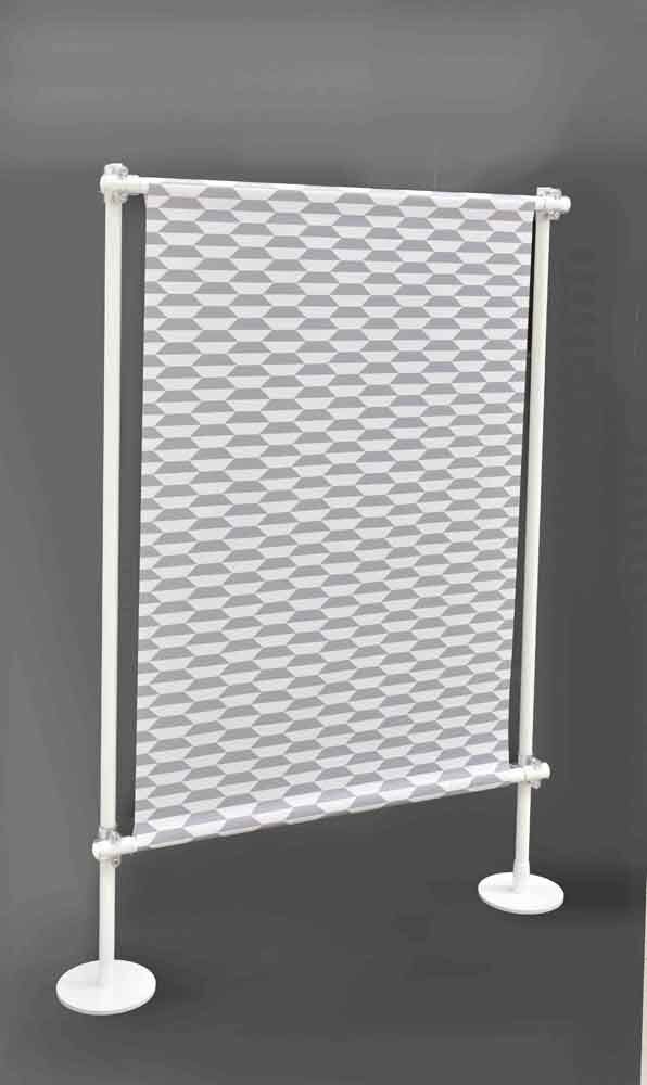 display con grafica componibile per negozi e vetrine