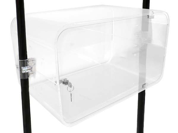 scaffalatura componibile per negozi cabinet serratura