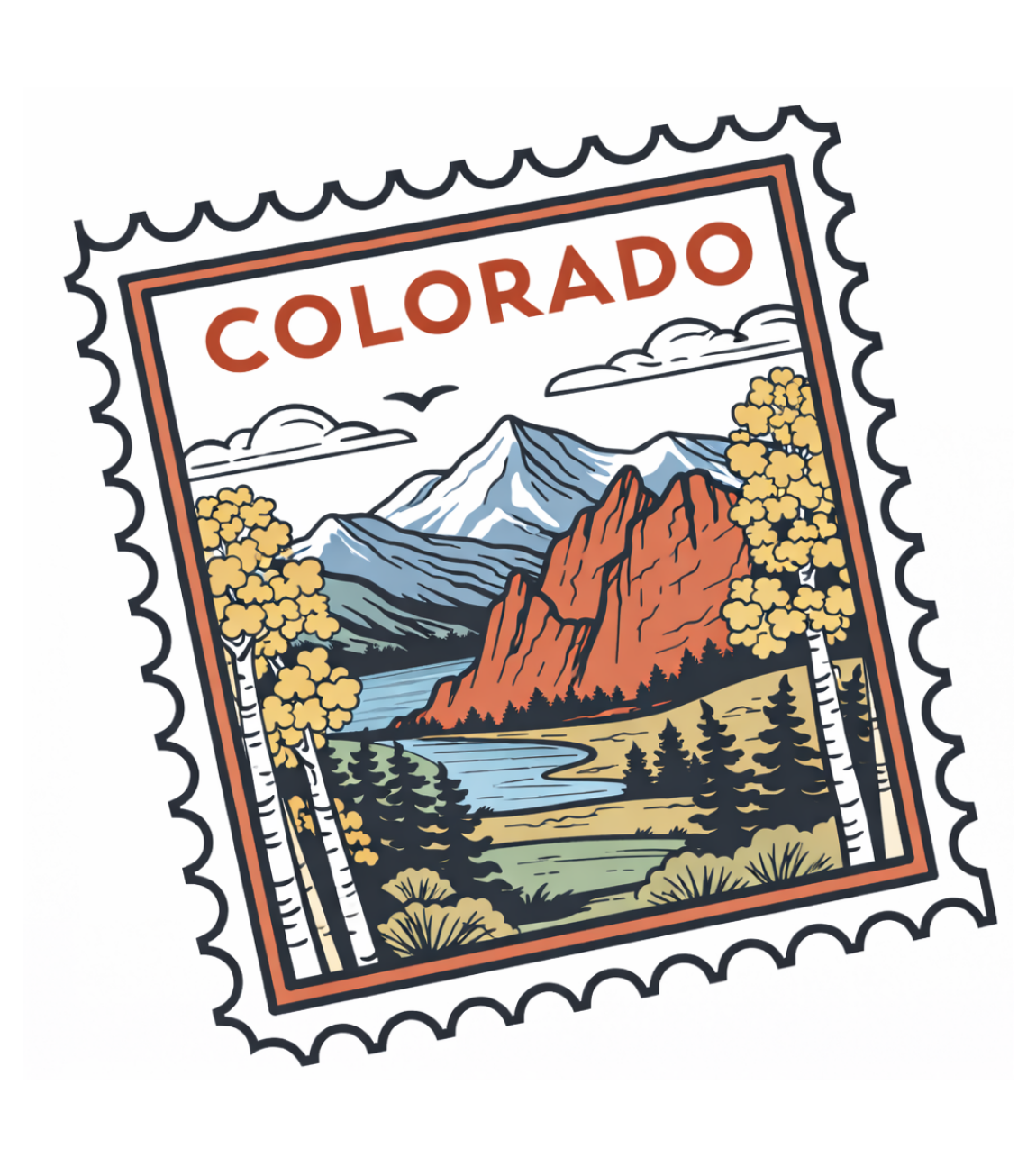 colorado stamp