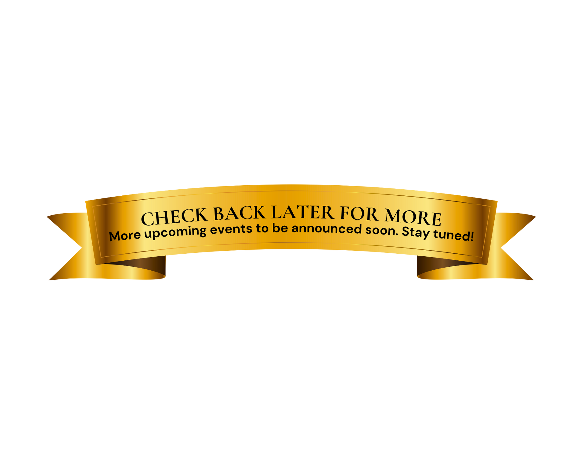 upcoming announcement  ribbon banner