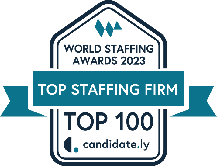World Staffing Awards 2023 Top 100 logo