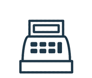 Icon of cash register