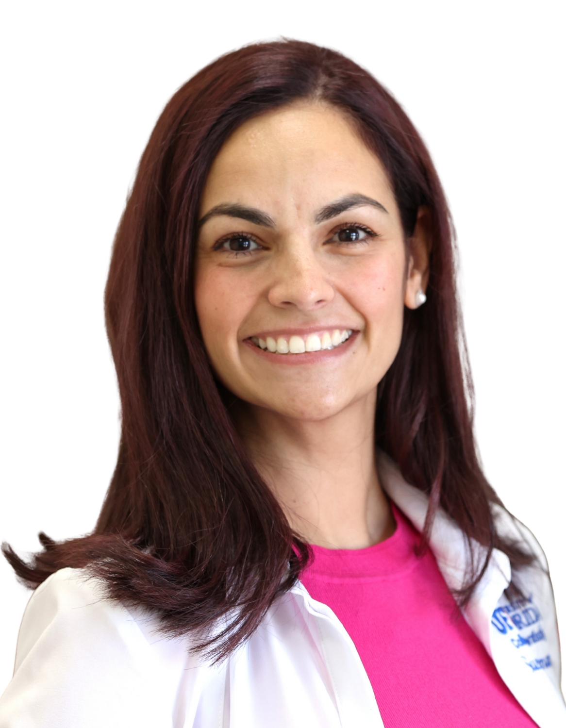 Smiling older man with gray hair, blue shirt, and striped tie; pens in pocket; glasses around neck.