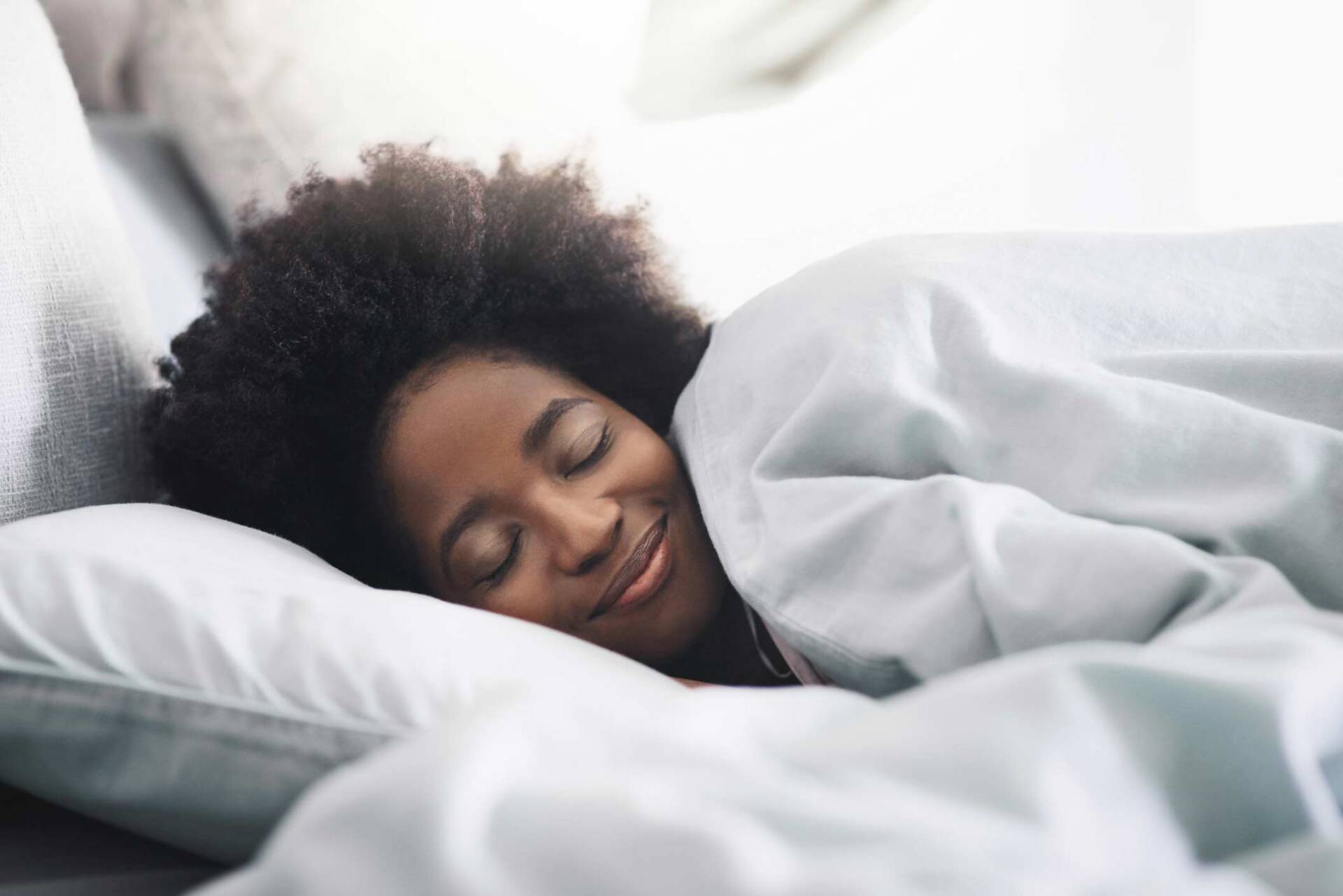 Woman smiling while sleeping — Alexander City, AL — Harrell Orthodontic Services