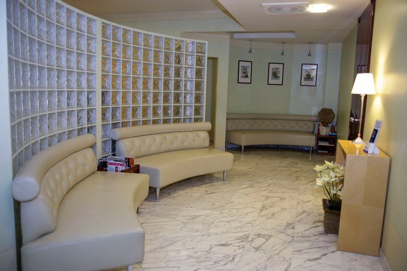 sala d'aspetto dello studio