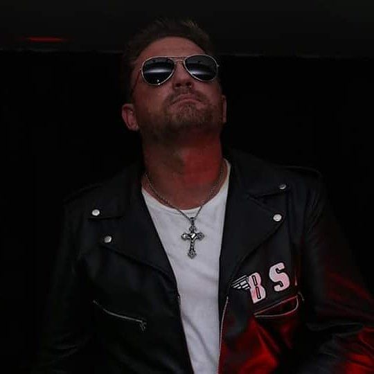 red lipstick and microphone