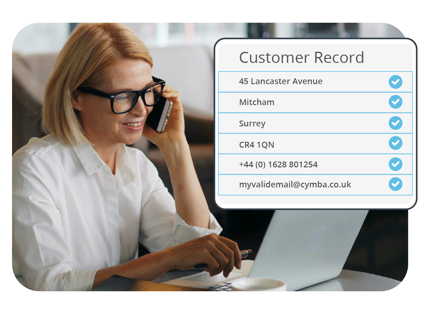 Find addresses quickly with an industry-standard postcode lookup