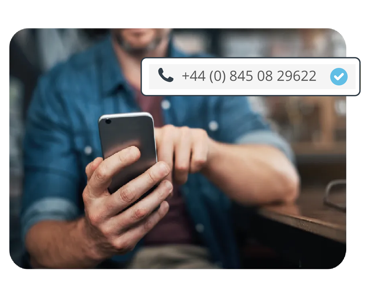 Securely improve SMS delivery and facilitate 2-factor authentication