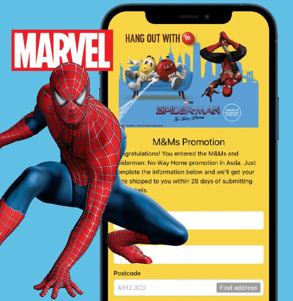 Cymba Marvel and M&Ms Campaign