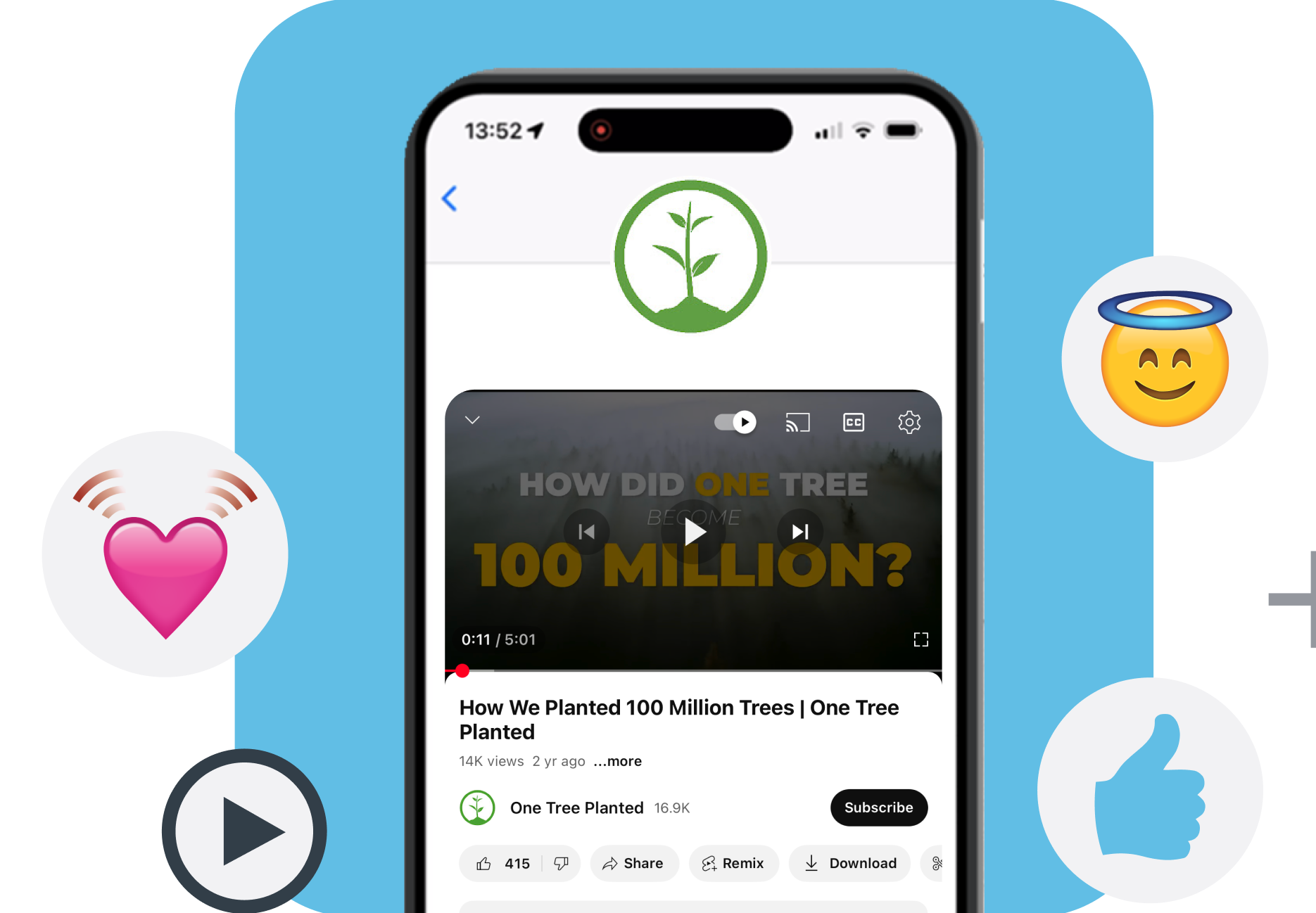 App-like experience with text, images, GIFs, audio,  and video, and  right inside the messaging app