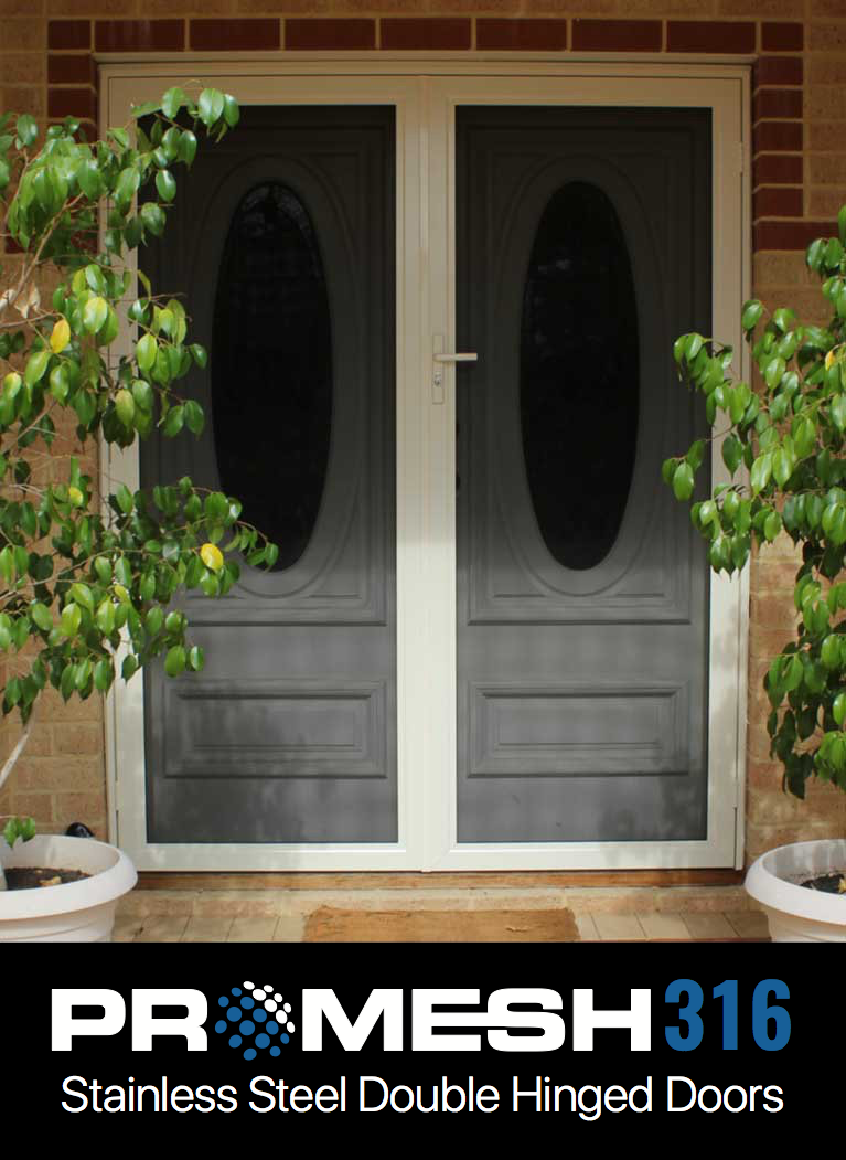 PROMESH Double Hinged Security Doors