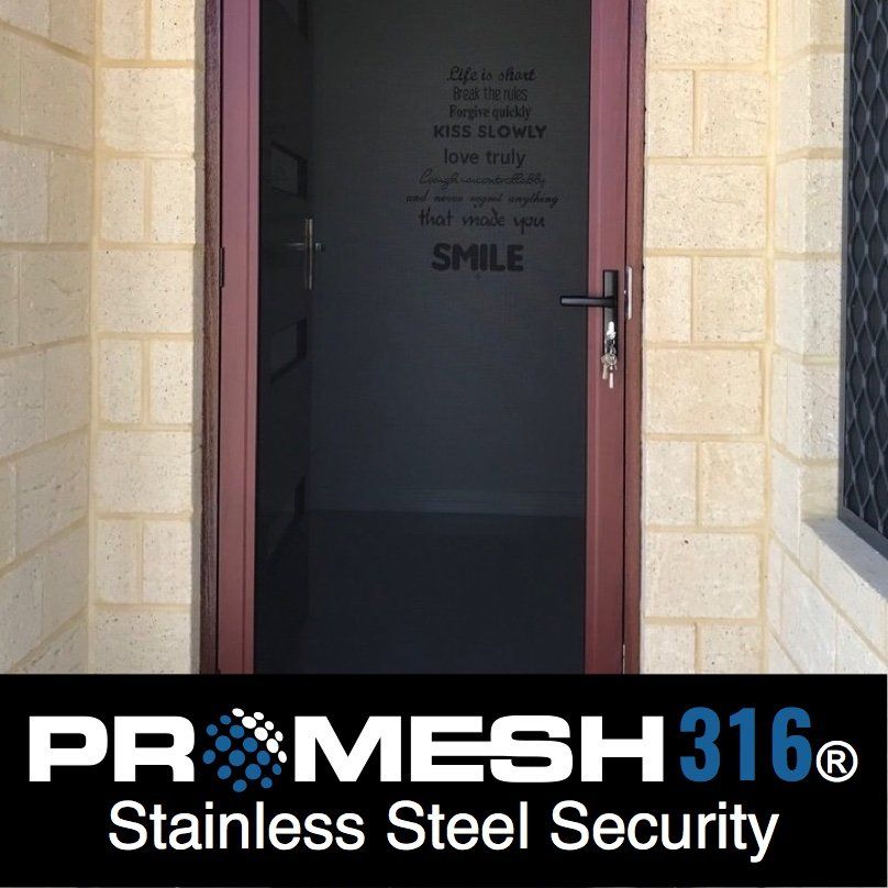 PROMESH316 Double Hinged Security Doors