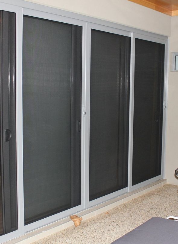 PROMESH Double Stacking Security Doors