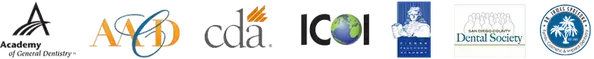 A blurred image of the word cda on a white background