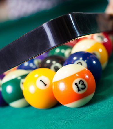 Arranging Billiard Balls — Waite Park, MN — Total Recreation