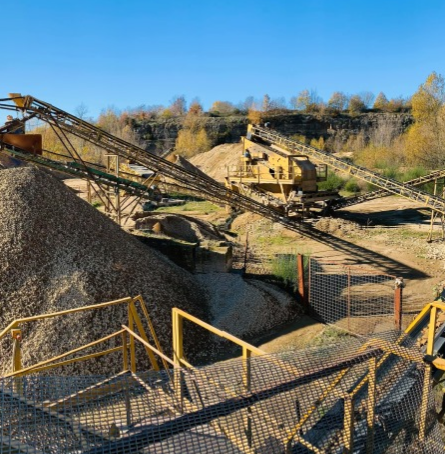 qualità nell'estrazione di zeolite