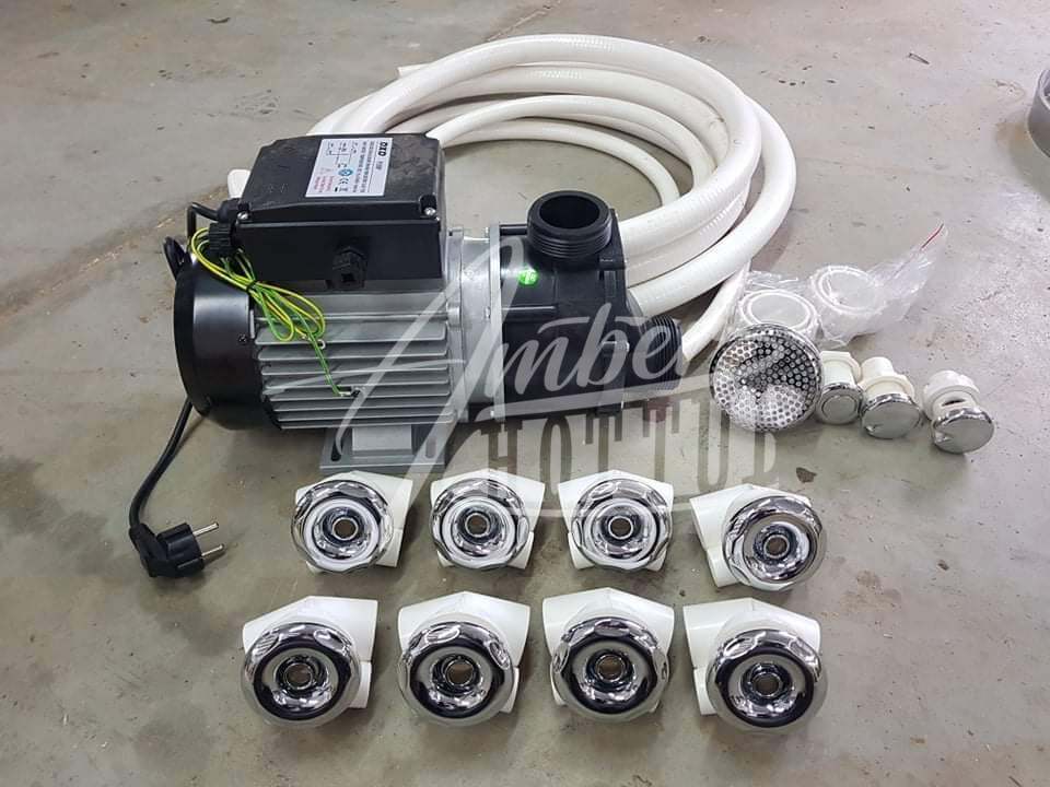 Air bubble , hydromassage systems, sand filters