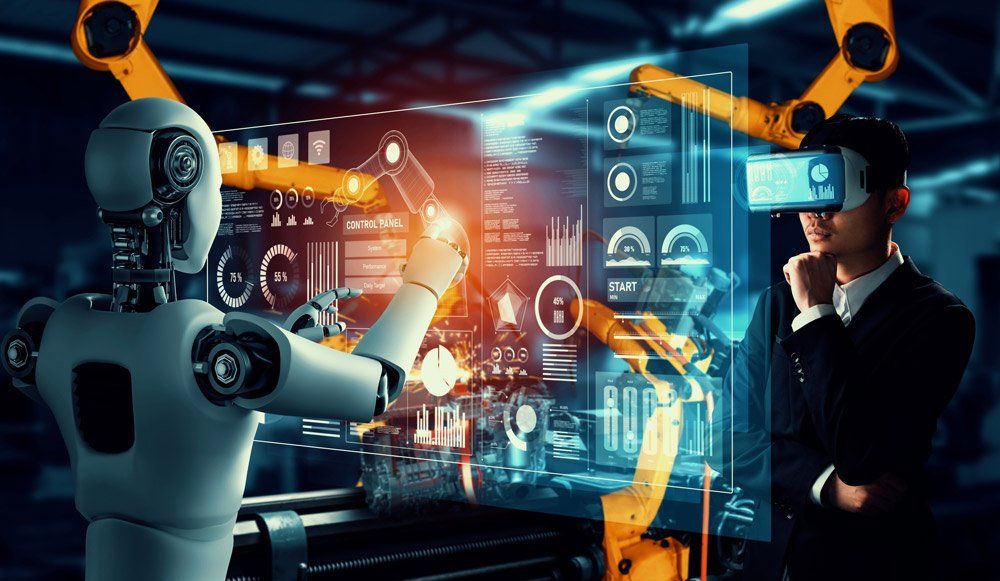 Robot and Human Working Together — Vacaville, CA — AMG Institute LLC