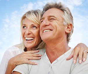 Cosmetic Dentistry — Aged Couple in Wilmington, NC
