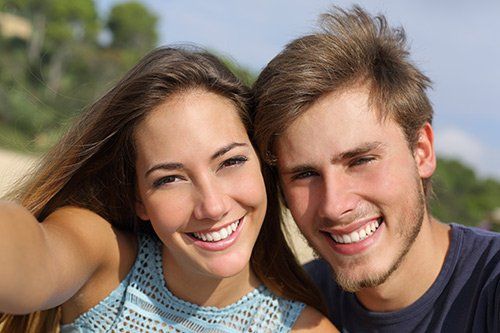 Dental — Couple Smiling in Wilmington, NC