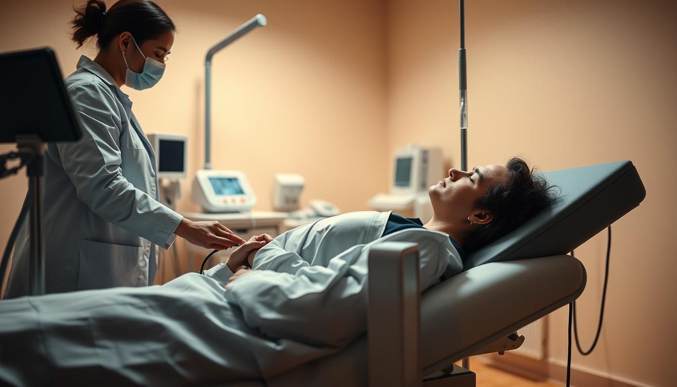 Image showing doctor and patient during Ketamine Therapy
