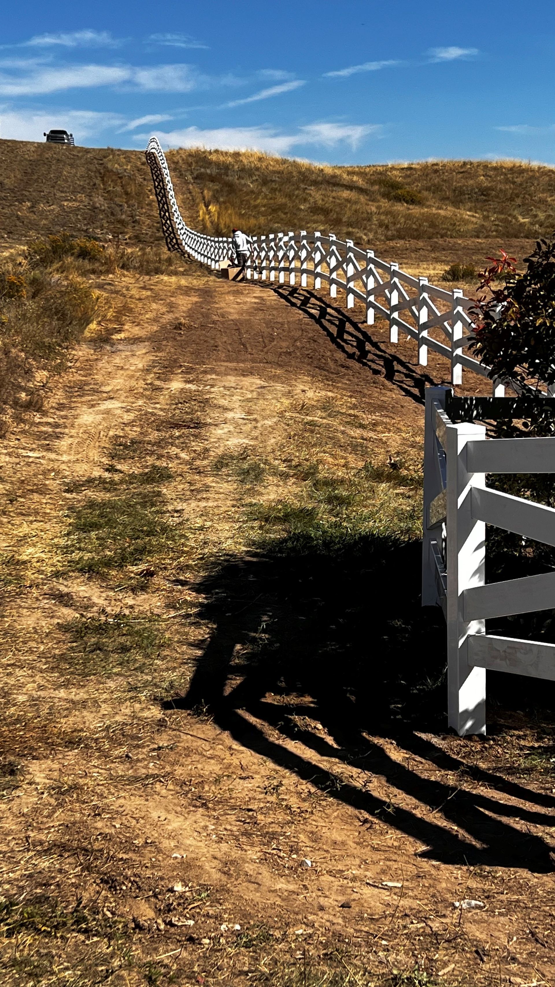 Cross fence — Greeley, CO — Fence Pros