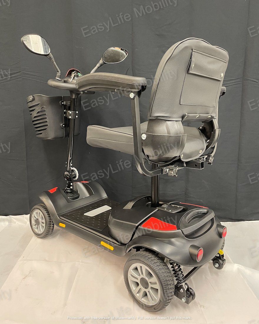 Red R1 Lithium Car Boot Mobility Scooter