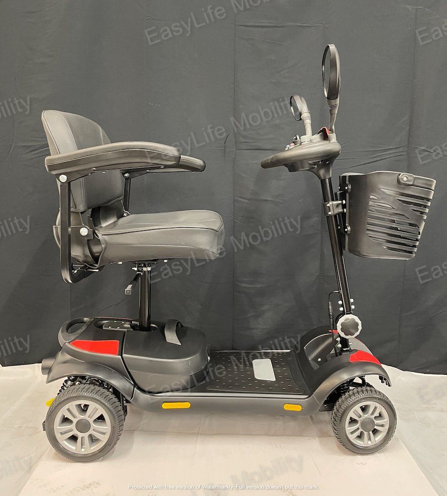 Red R1 Lithium Car Boot Mobility Scooter