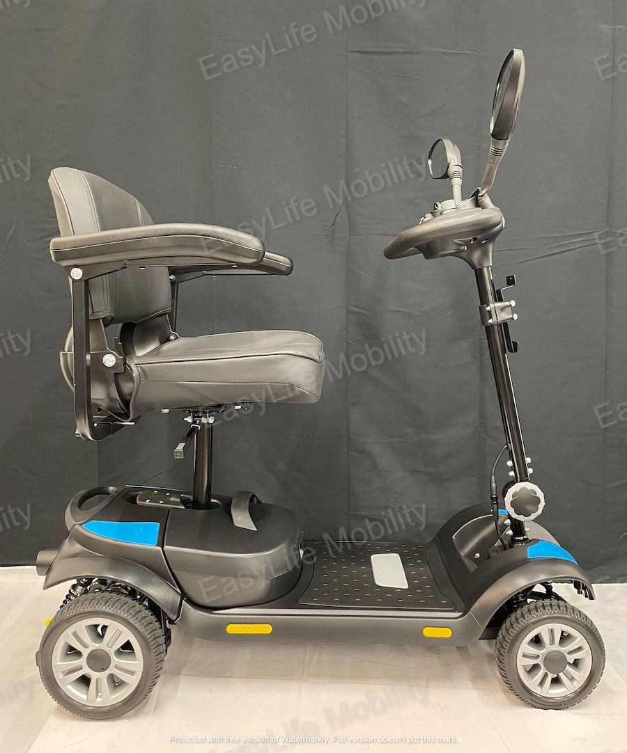Blue R1 Lithium Car Boot Mobility Scooter