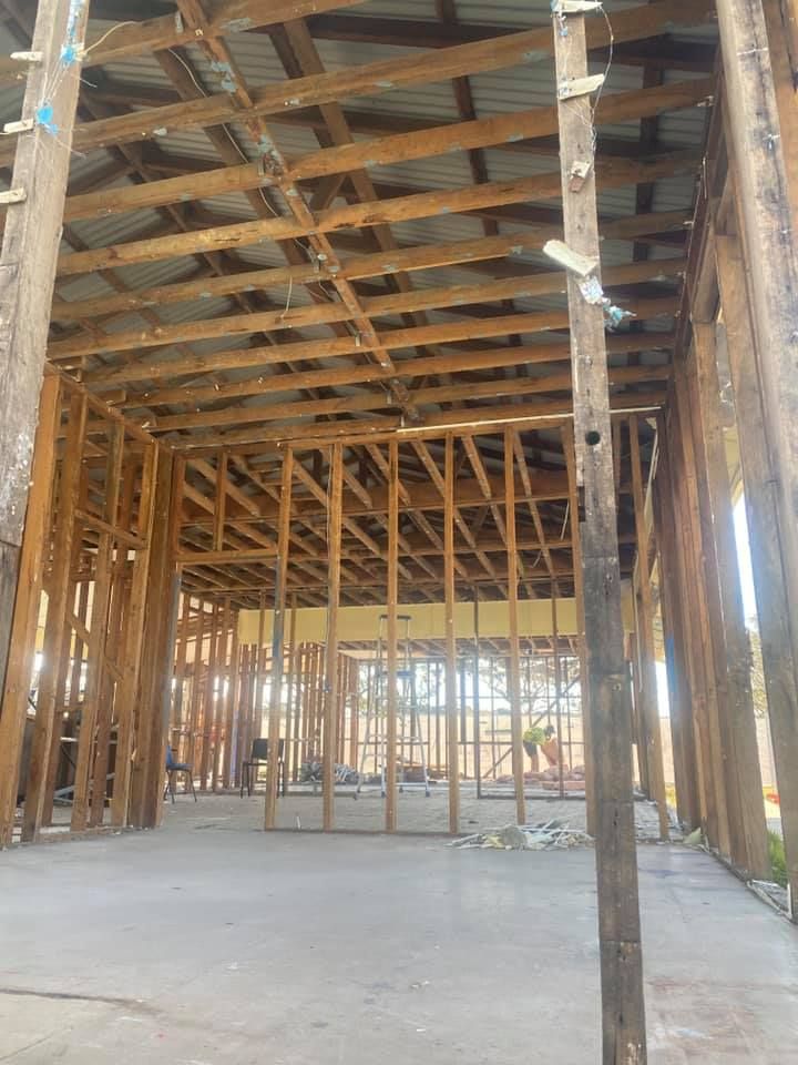 Wooden Structure of a Building Under Construction — ALI Civil Pty Ltd in Wollongong, NSW