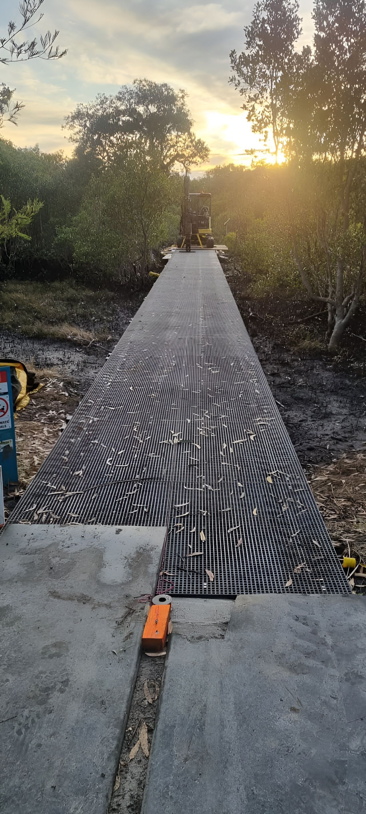 Pathway Through a Mangrove Forest, Leading to the Sun — ALI Civil Pty Ltd in South Nowra, NSW