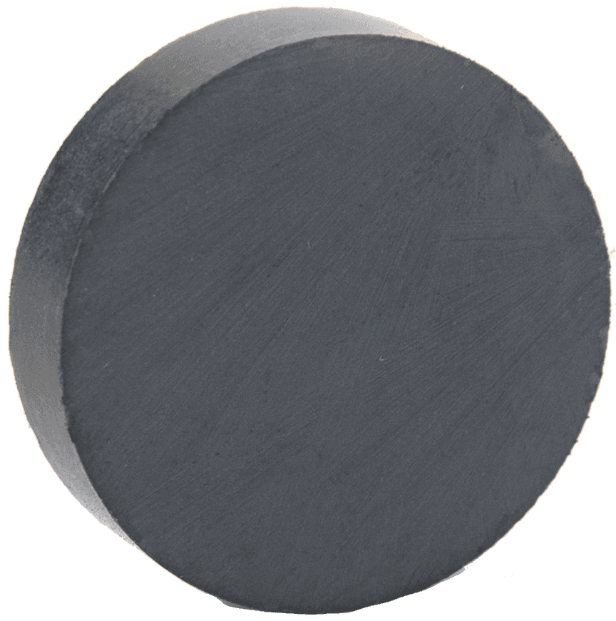 A close up of a black circle on a white background