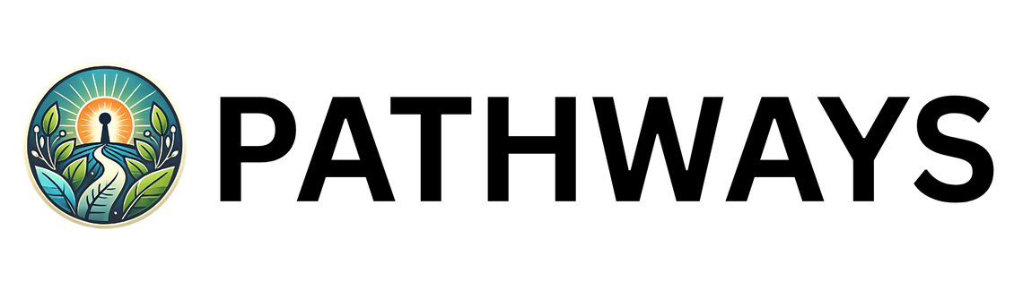 Pathways brand logo displayed in bold black letters on white background.