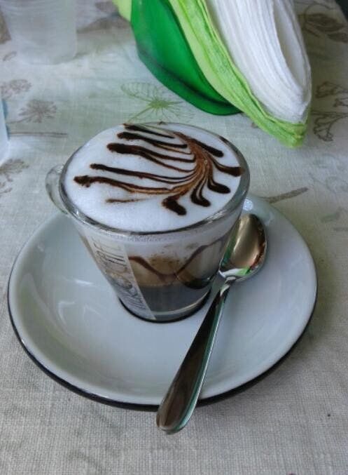 Caffè con cioccolato