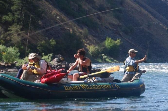 Fishing on the Salmon River