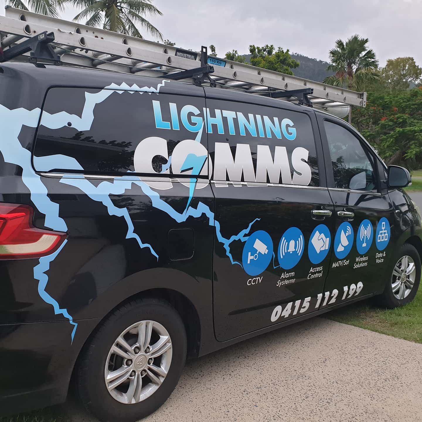 Van— Lightning Comms, CCTV & Security in Cannonvale, QLD