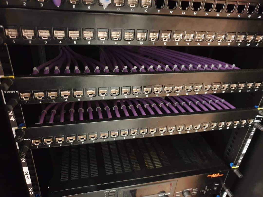 Multiple Lan Cables — Lightning Comms, CCTV & Security in Cannonvale, QLD