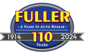 A logo for fuller a name in auto repair