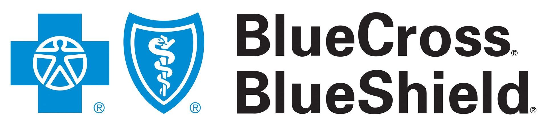 The blue cross blue shield logo is shown on a white background.