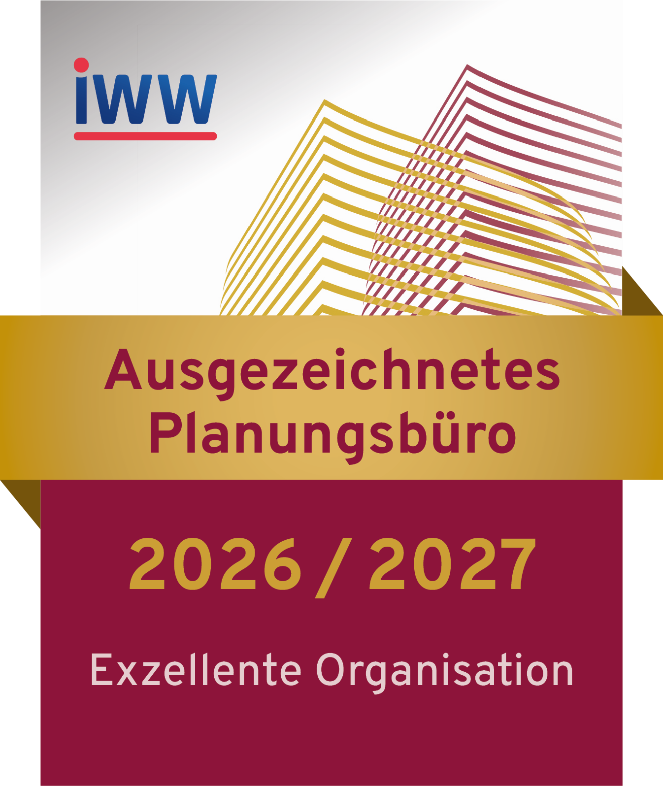 Siegel Ausgezeichnetes Planungsbüro