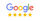 Google logo with four gold stars.